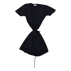 BABATON ARITZIA Designer Lightweight Black Business Casual Cute Dress Womens 2XS